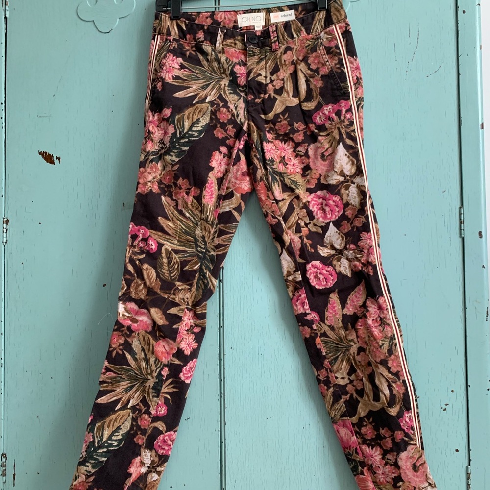 Fun Floral Pants!